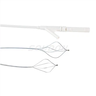 石の除去のための回転可能な石の取り出しバスケット