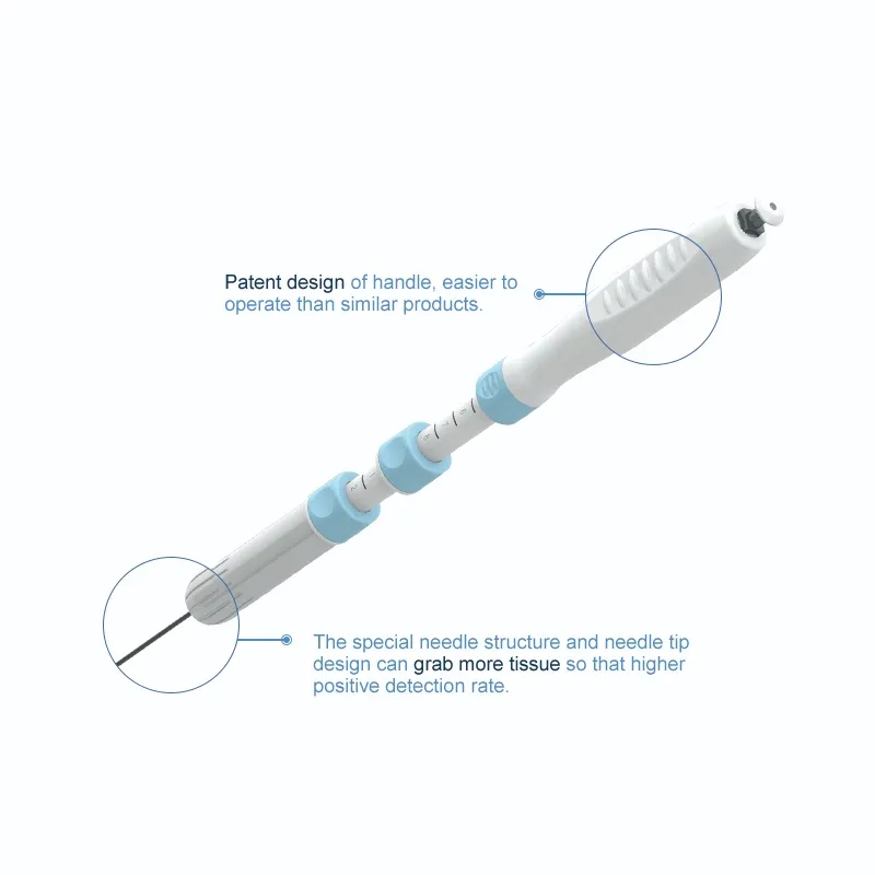 使い捨て内視鏡超音波生検針